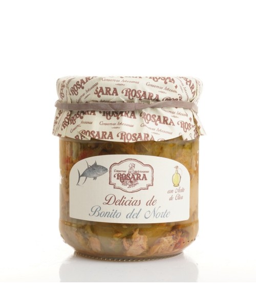 Conservas Artesanas Rosara Delicias de Bonito del Norte Tarro 212 ML