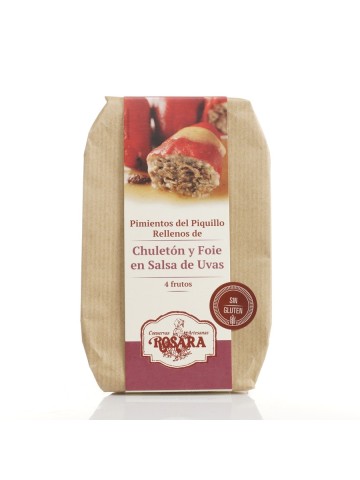 Conservas Artesanas Rosara Pimiento Relleno de Chuletón y Foie Lata 270 ML