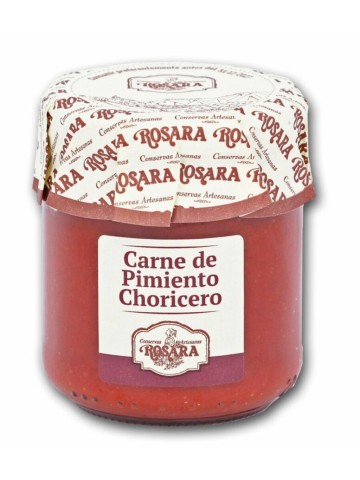 Conservas Artesanas Rosara Carne de Pimientos Choriceros Tarro212 ML