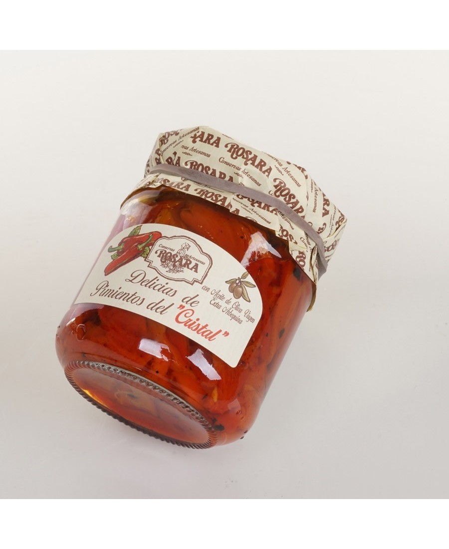 Conservas Artesanas Rosara Pimiento del Cristal Natural Tarro 212 ML