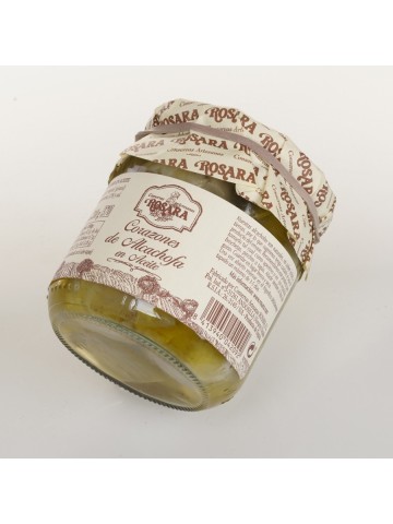 Conservas Artesanas Rosara Corazones de Alcachofa en aceite Tarro 370 ML