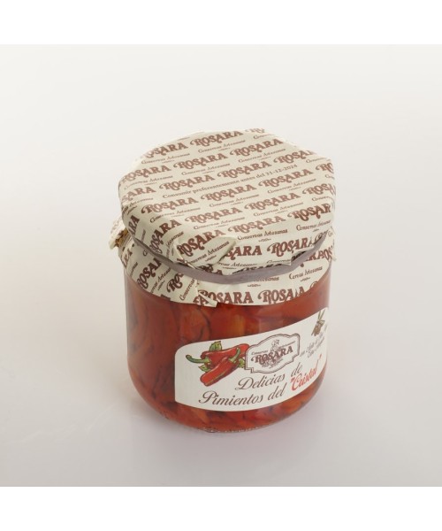 Conservas Artesanas Rosara Delicias de Pimiento Tarro Cristal 212 ML