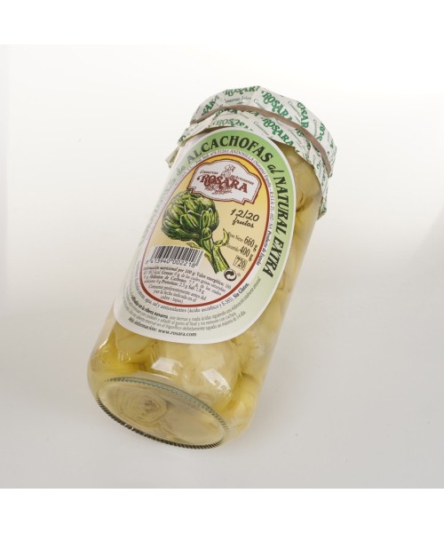 Conservas Artesanas Rosara Alcachofa Corazones - Tarro 720 ML