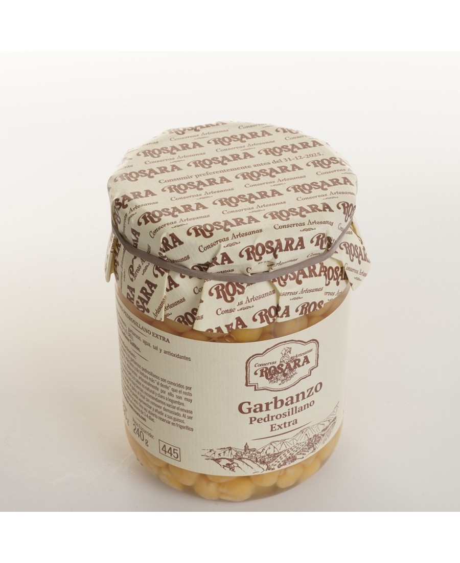 Conservas Artesanas Rosara Cocido de Garbanzos Tarro 445 ML