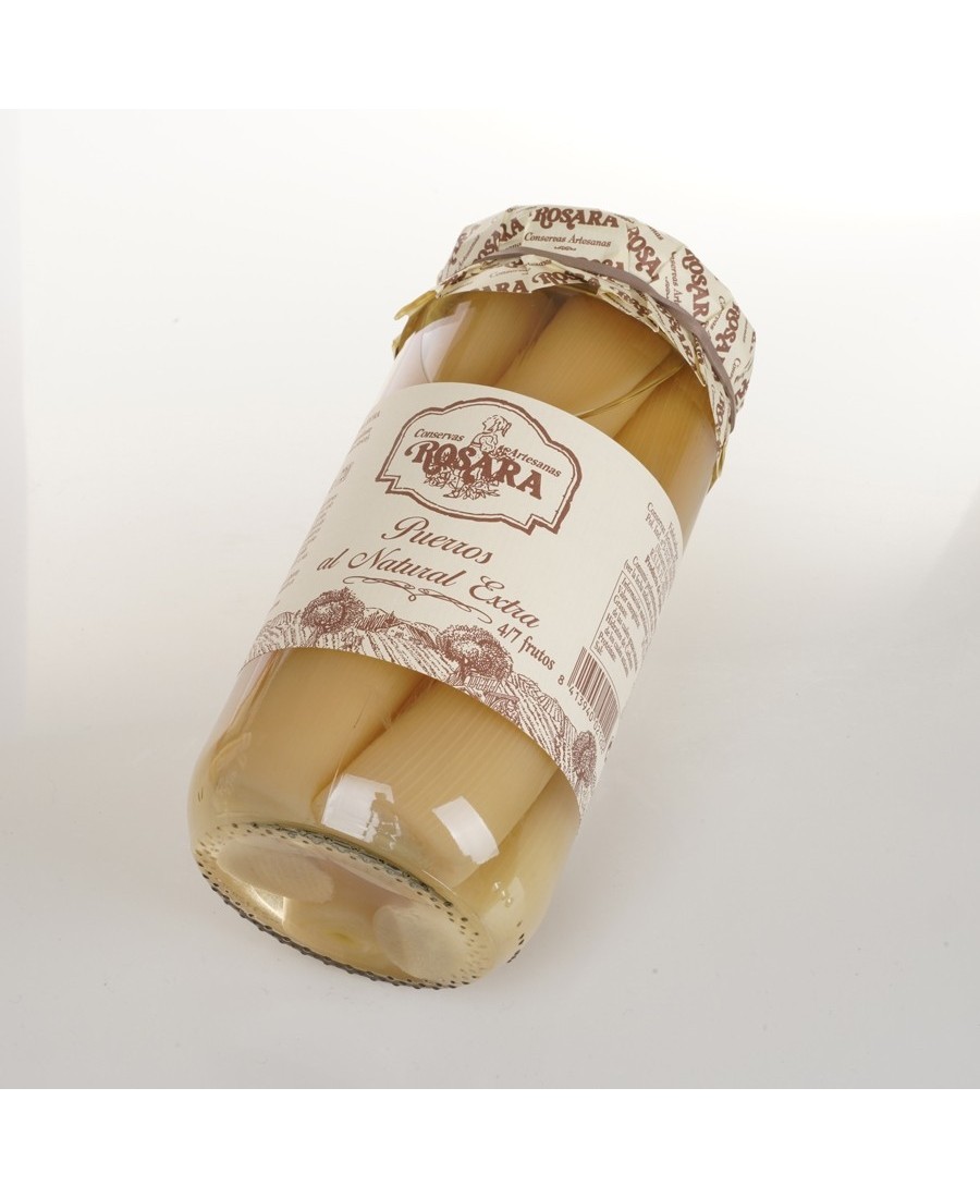 Conservas Artesanas Rosara Puerros Tarro 720 ML