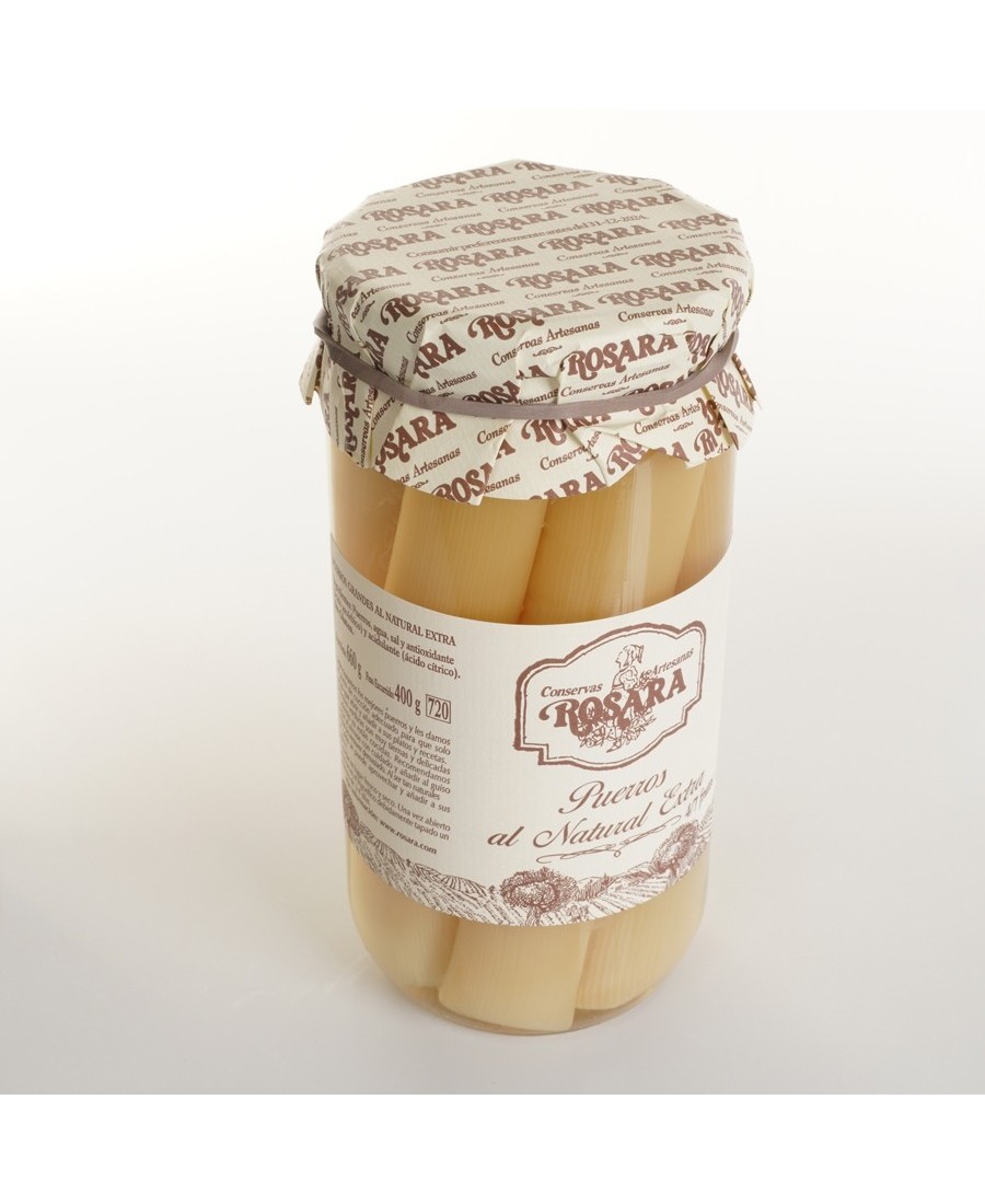 Conservas Artesanas Rosara Puerros Tarro 720 ML
