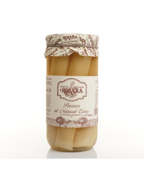 Conservas Artesanas Rosara Puerros Tarro 720 ML