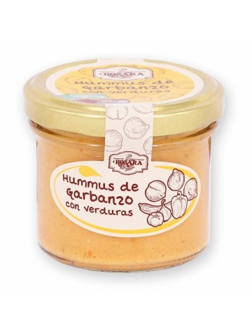 Conservas Artesanas Rosara Hummus de Garbanzo con Verduras Tarro 125 ml