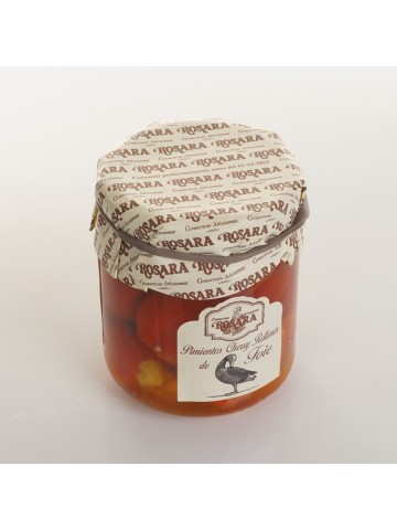 Conservas Artesanas Rosara Pimientos Cherry Rellenos de Foie Tarro 212 ml 2