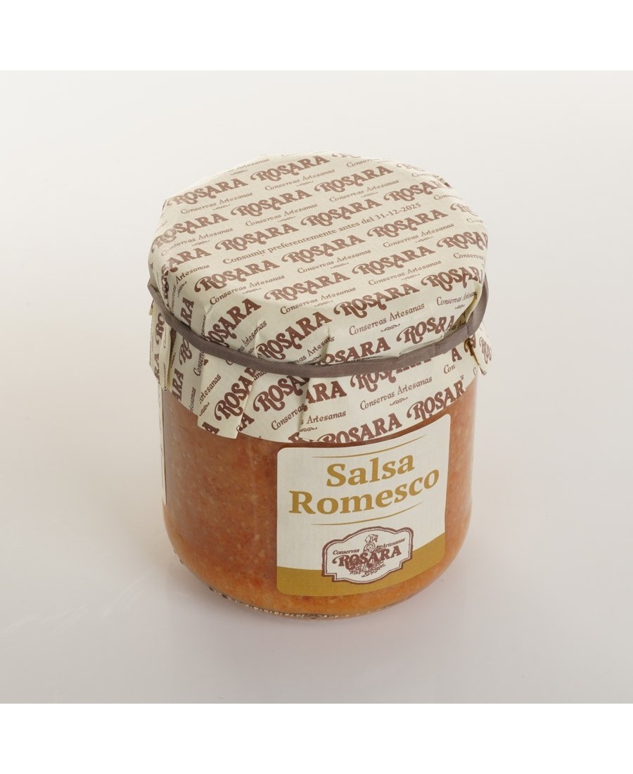 Conservas Artesanas Rosara Salsa Romesco tarro 212 ml