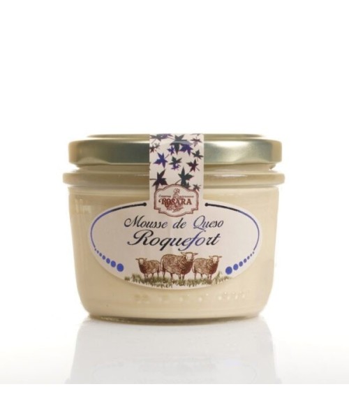 Conservas Artesanas Rosara Mousse de Queso Roquefort Tarro 145 ml
