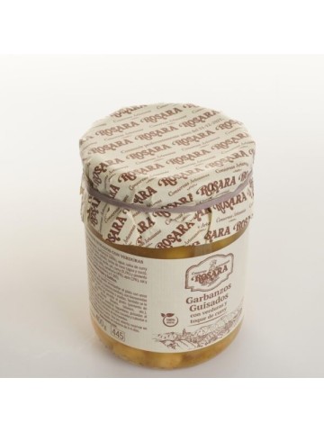 Conservas Artesanas Rosara Garbanzos Guisados Tarro 445 ml