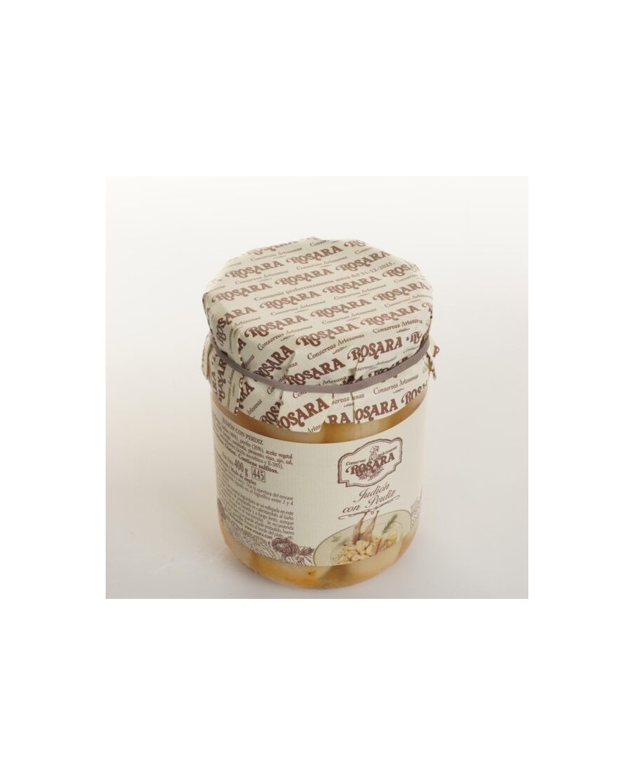 Conservas Artesanas Rosara Judión con Perdiz Tarro 445 ML