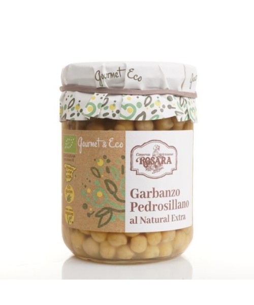 Conservas Artesanas Rosara Garbanzo Pedrosillano Ecologico Tarro 445 ML