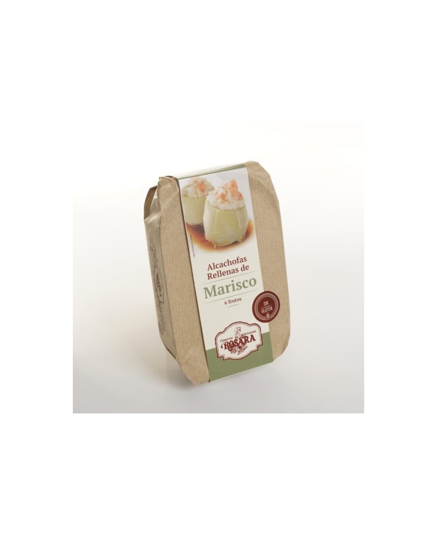 Conservas Artesanas Rosara Alcachofa Rellena de Marisco - Lata 445 ML