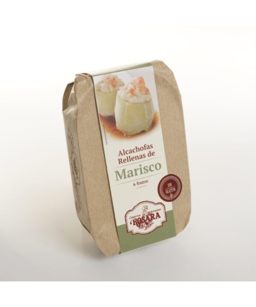 Conservas Artesanas Rosara Alcachofa Rellena de Marisco - Lata 445 ML