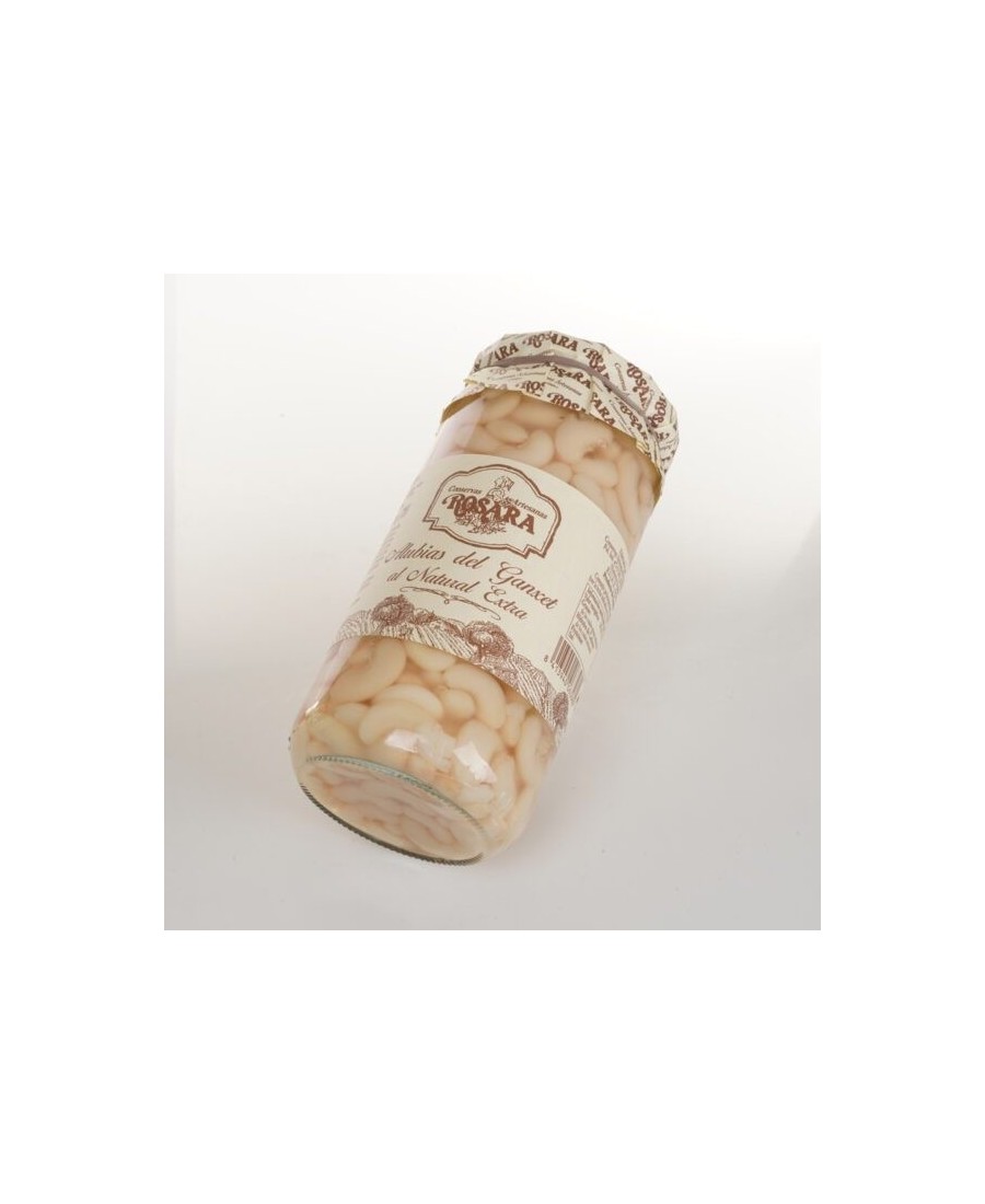 Conservas Artesanas Rosara Haricot Ganxet - Pot en verre 445 ml.
