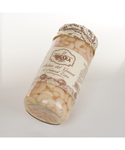 Conservas Artesanas Rosara Haricot Ganxet - Pot en verre 445 ml.