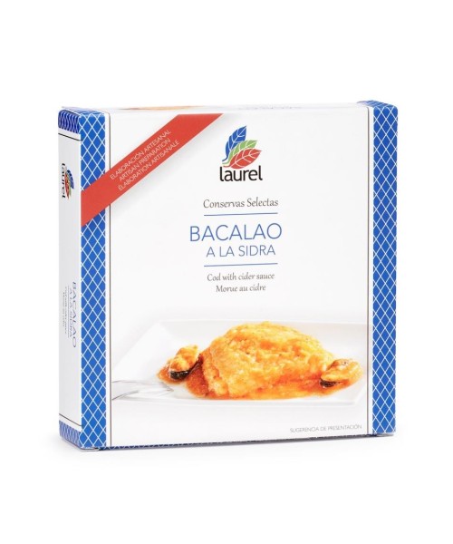 Sabores de Asturias Bacalao a la Sidra 280 gr
