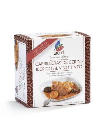 Sabores de Asturias Carrillera de Cerdo Ibérico al Vino Tinto 400 gr