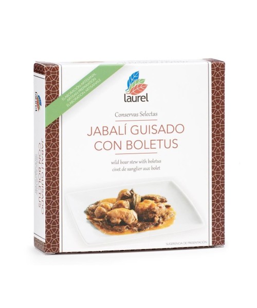 Sabores de Asturias Jabalí con Boletus en Salsa Rús 280 gr
