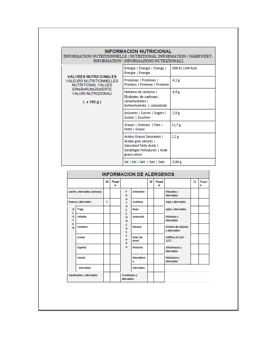 Sabores de Asturias Pastel Algas Marinas 150 gr