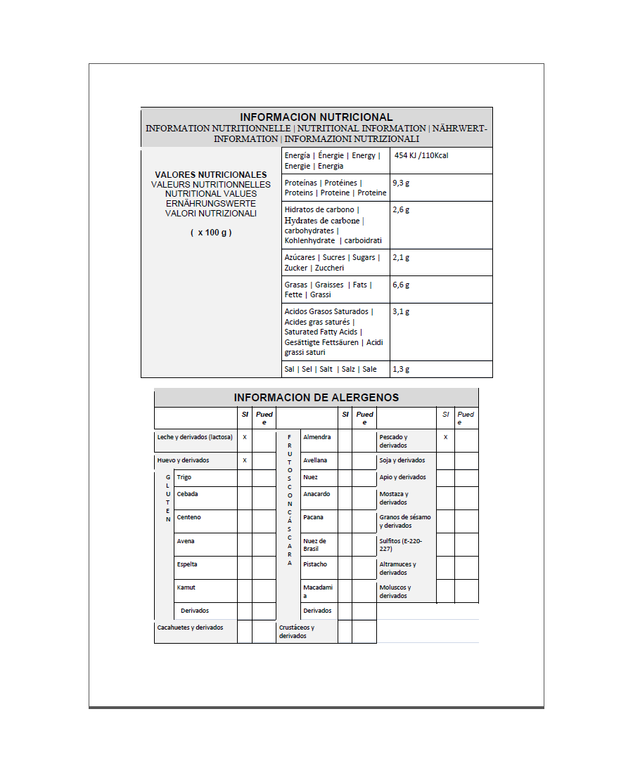 Sabores de Asturias Pastel Sella (Salmón y Cabrales) 150 gr