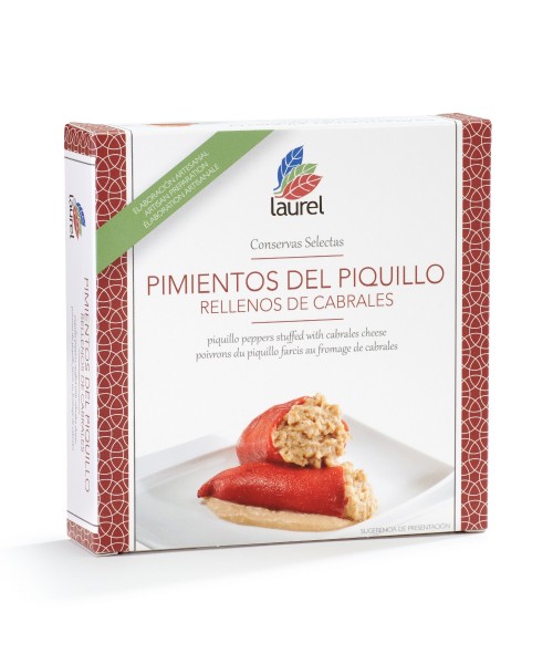 Sabores de Asturias Pimientos Piquillo Rell. Cabrales 280 gr
