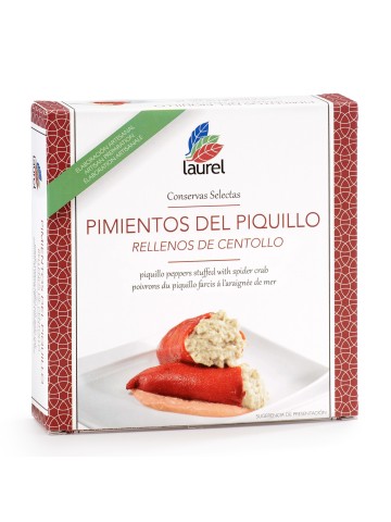 Sabores de Asturias Pimientos Piquillo Rell. Centollo 280 gr