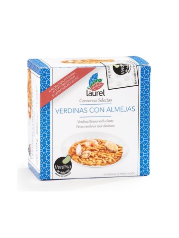 Sabores de Asturias Verdinas con Almejas 420 gr