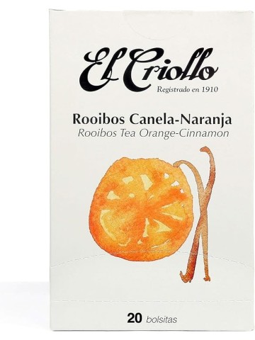 El Criollo Infusión Rooibos Canela-Naranja Gourmet - Oliva Oliva
