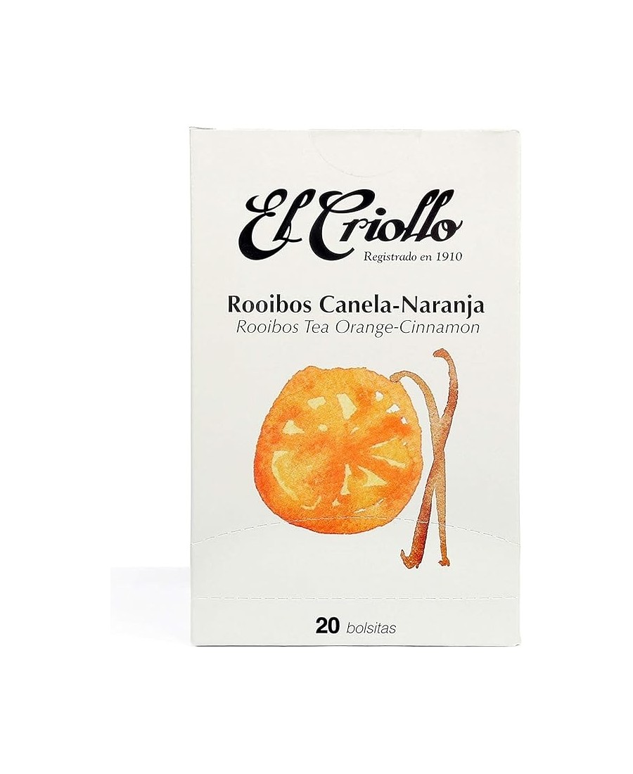El Criollo Cinnamon-Orange Rooibos Gourmet Infusion - Oliva Oliva