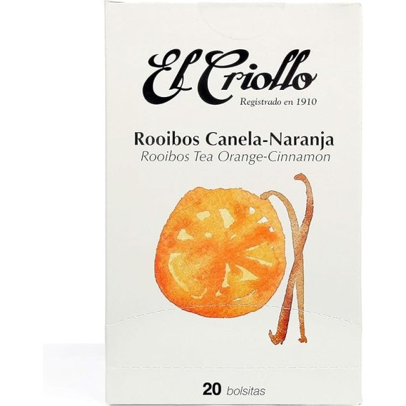 El Criollo Infusión Rooibos Canela-Naranja Gourmet - Oliva Oliva