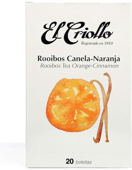El Criollo Infusión Rooibos Canela-Naranja Gourmet - Oliva Oliva