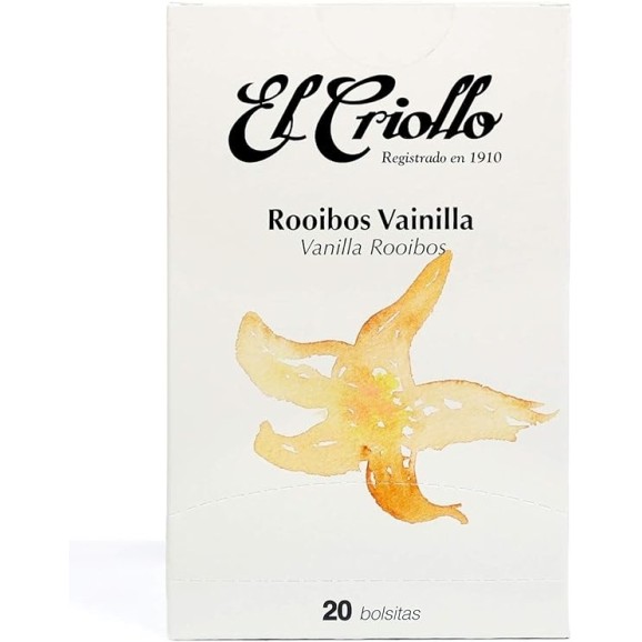 El Criollo Infusión Rooibos Vainilla Gourmet - Oliva Oliva