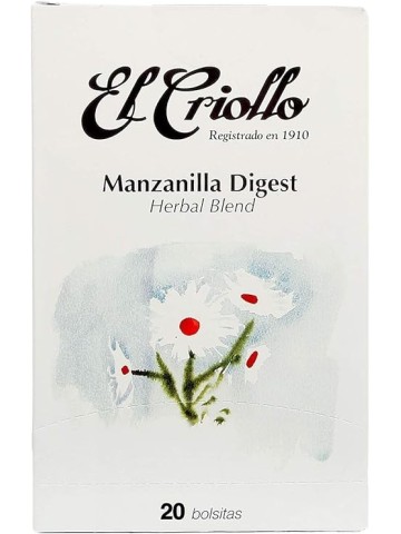 El Criollo Infusión Manzanilla Digest Gourmet - Oliva Oliva
