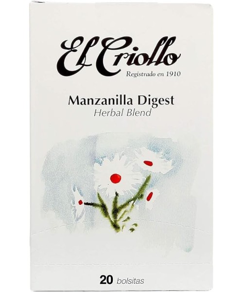 El Criollo Infusión Manzanilla Digest Gourmet - Oliva Oliva