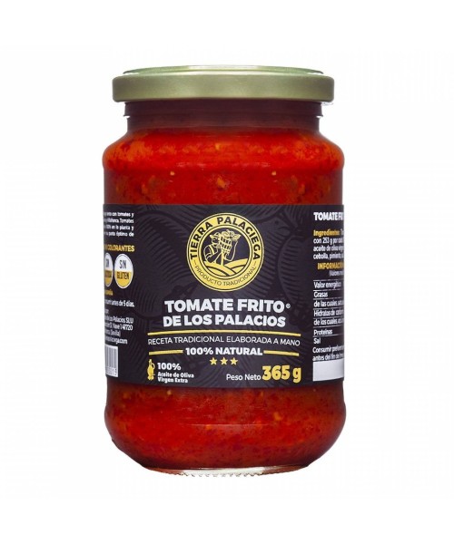 15x Tierra Palaciega Gebratene Tomate mit nativem Olivenöl extra - Glas 365 gr.