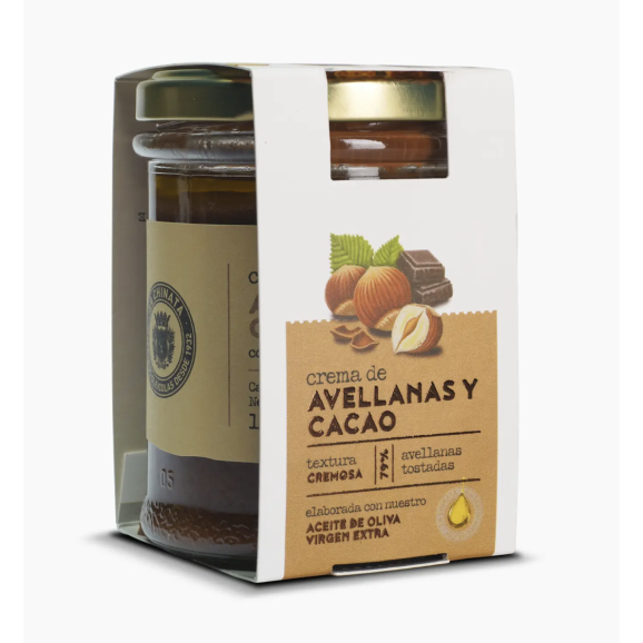 La Chinata Crème de noisettes et cacao à l'HOVE 180 gr. - Oliva Oliva