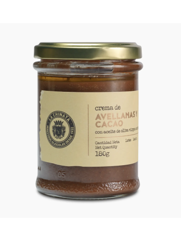 La Chinata Hazelnut and Cocoa cream with EVOO 180 gr. - Oliva Oliva 2