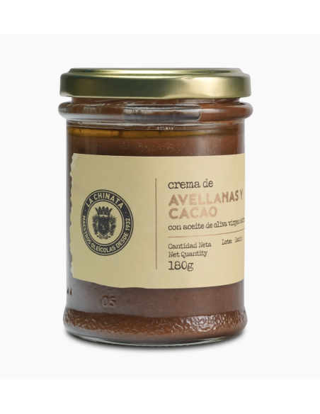 La Chinata Haselnuss- und Kakaocreme mit EVOO 180 gr. - Oliva Oliva