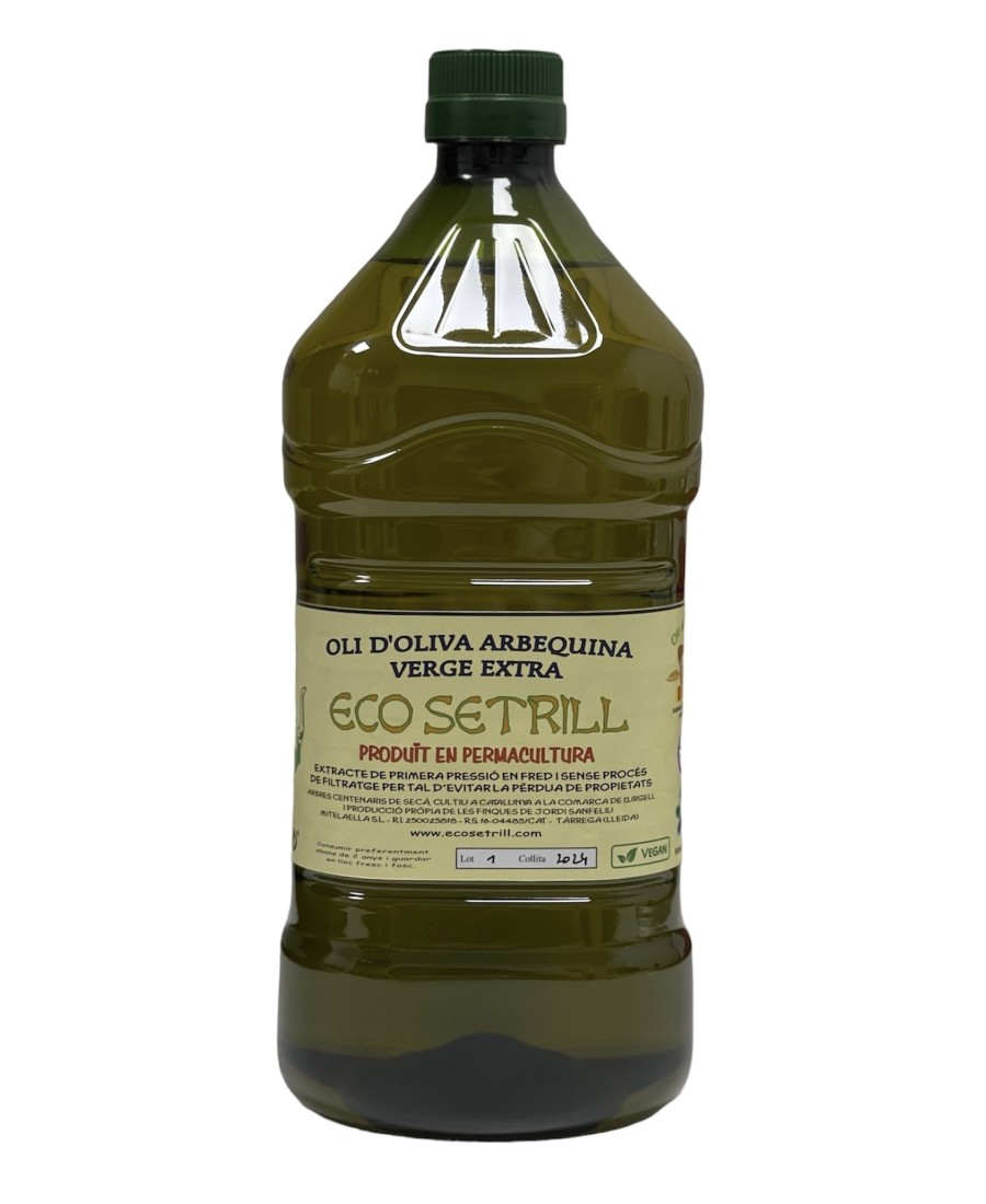 Eco Setrill Arbequina BIO Garrafa PET 2 l. - Oliva Oliva