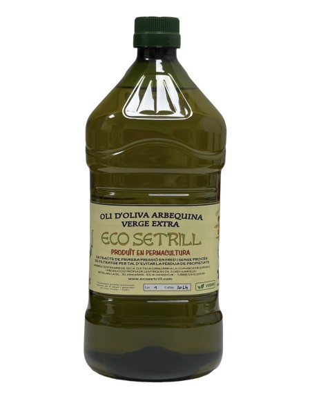 Eco Setrill Arbequina BIO Garrafa PET 2 l. - Oliva Oliva
