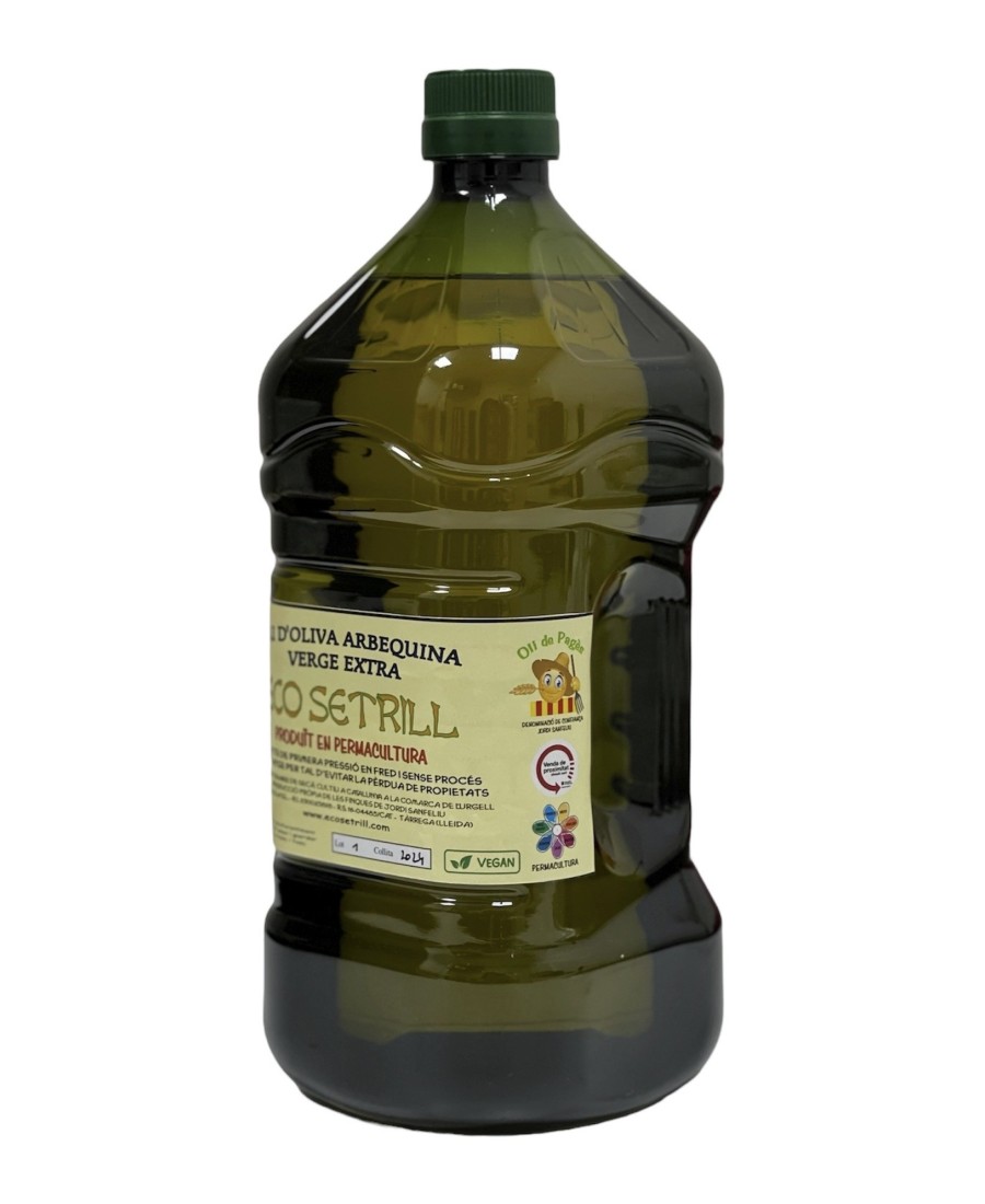 Eco Setrill Arbequina BIO Garrafa PET 2 l. - Oliva Oliva