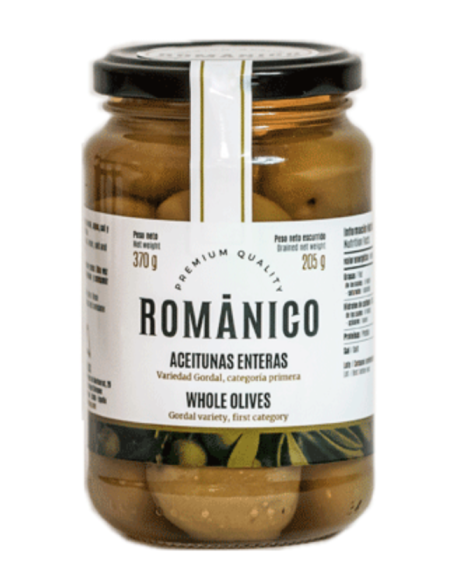 Románico aceituna gordal - Tarro 205 gr