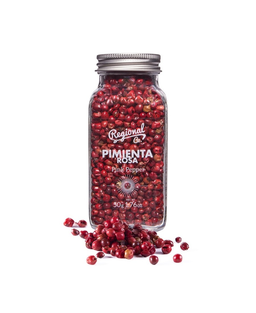 Regional Co. Rosa Pfeffer Glas 50 gr. - Oliva Oliva