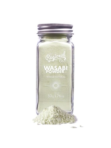 Regional Co. Wasabi en polvo Tarro cristal 50 gr. - Oliva Oliva