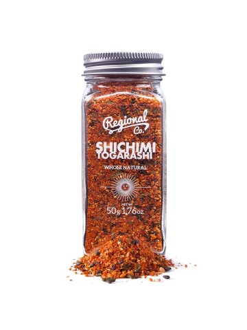 Regional Co. Sichimi Togarashi Tarro cristal 50 gr. - Oliva Oliva