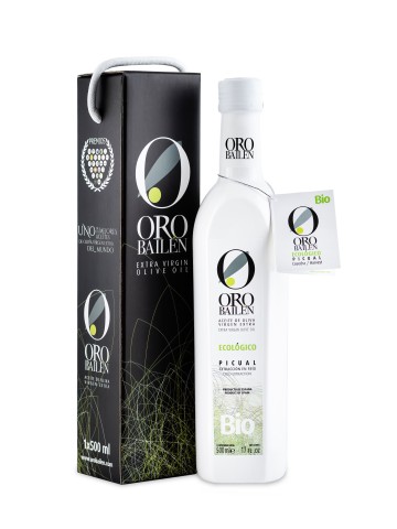 Oro Bailén BIO Picual Etui avec poignée 500 ml. - Oliva Oliva