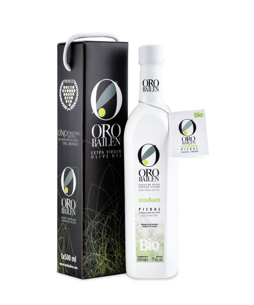 Oro Bailén BIO Picual - Estuche con asa 500 ml
